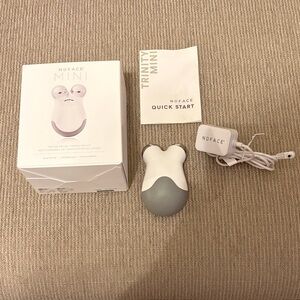NuFace Mini Toning Device in White and Gray